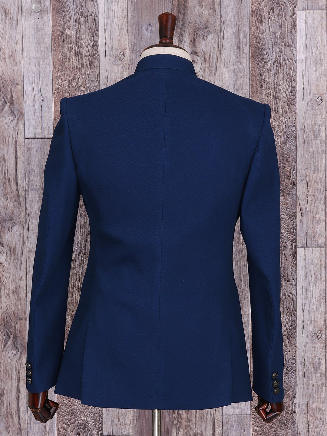 Simple Plain Blue Navy Prince Suit