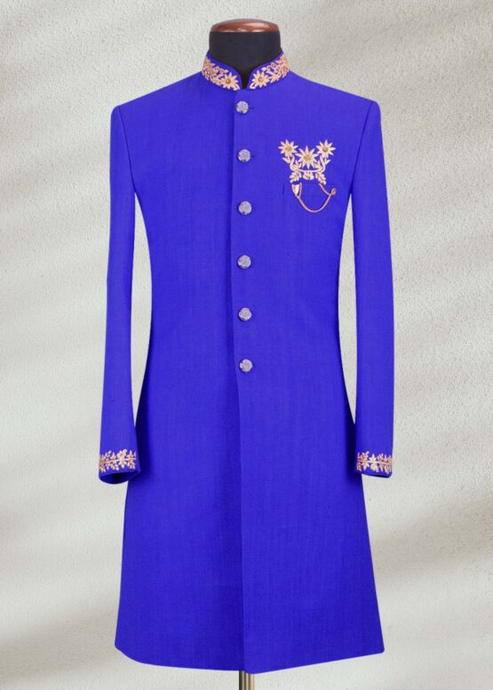 Blue Sherwani