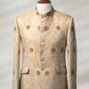 Fawn Indo Western Prince suit