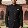 Men Black Prince Suit