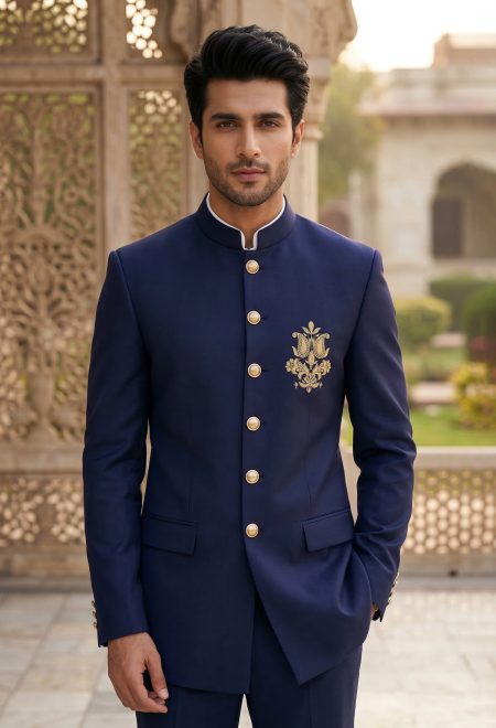 Ink Blue Prince Suit