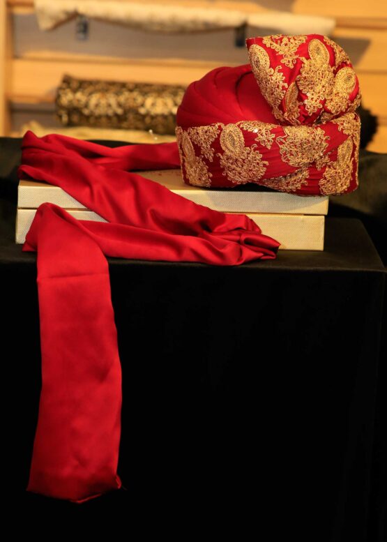 Royal Wedding Red Turban Royal Wedding Red Turban