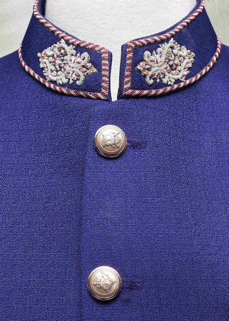 Blue Prince Coat Prince Coat Violet Blue Color