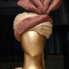 Maroon & Golden Turban Plain Golden Turban