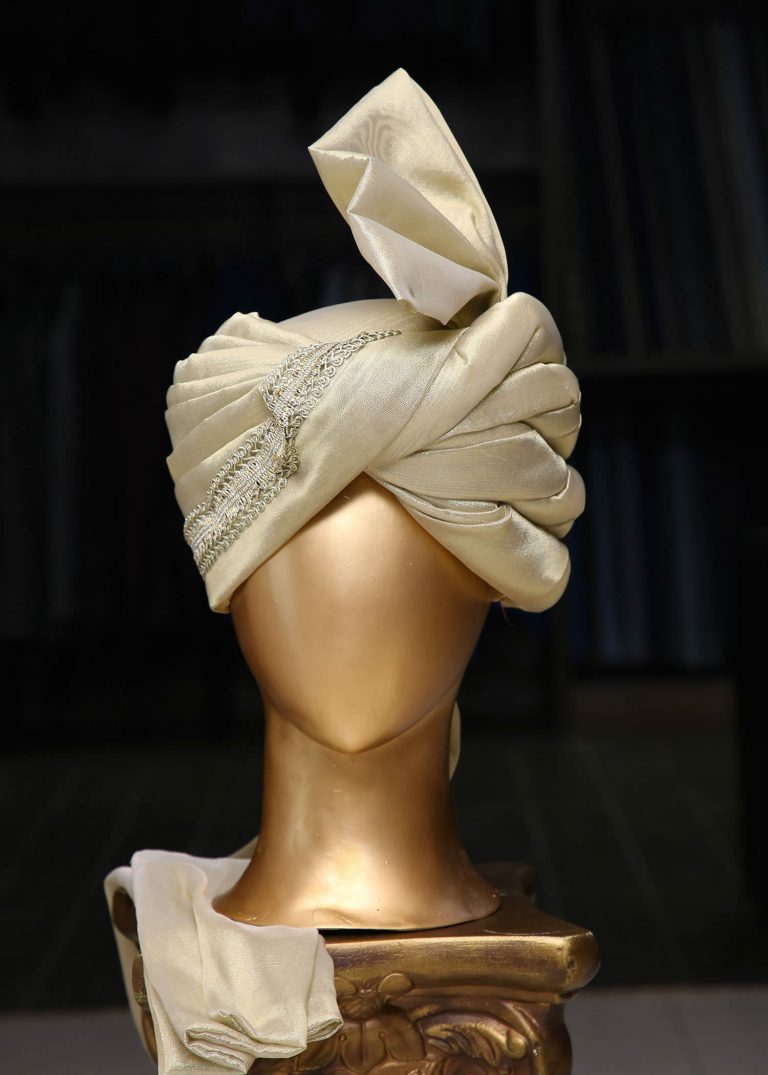 Plain Golden Turban Plain Golden Turban