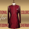 Non-Traditional Colors for Wedding Sherwani