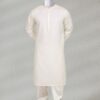 Men Off White Kurta and Pajama