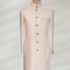 Plain Off-White Sherwani Off White Sherwani