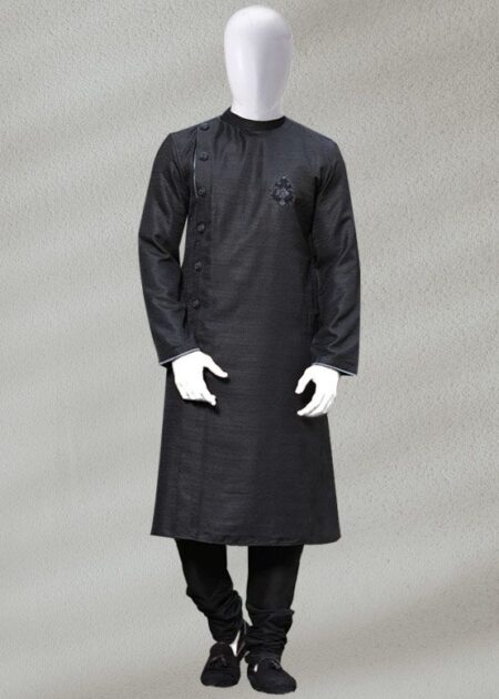 Stylish Black Kurta and Pajama for men