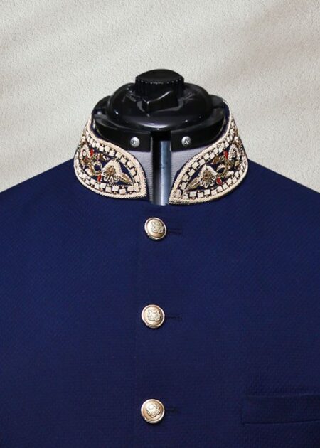 Traditional Blue Wedding Sherwani Traditional Blue Wedding Sherwani