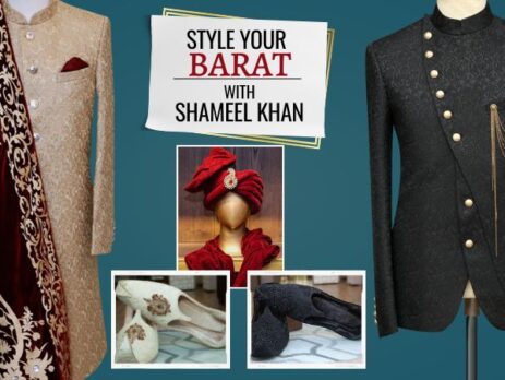 Stylish barat look by Shameel Khan: Traditional attire with a modern twist