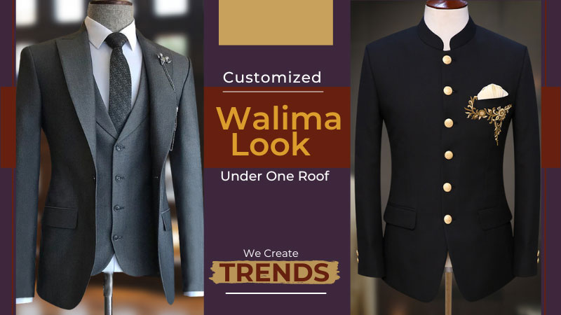 Image showcasing a customized Walima look available under one roof