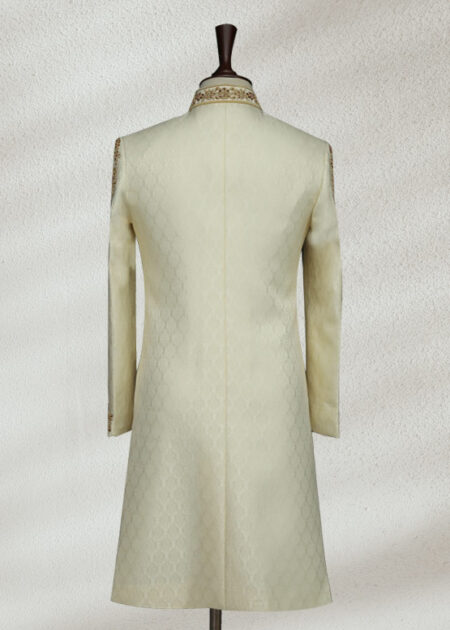 Classic Off-White Sherwani