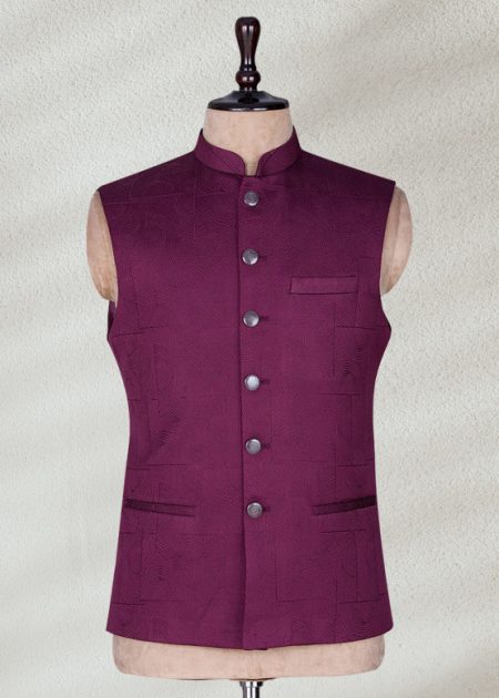 Grape Purple Waistcoat Grape Purple Waistcoat