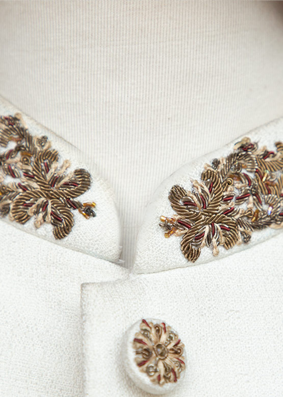Seashell Embroidered Sherwani