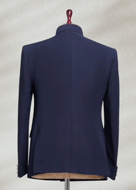 Dark Blue Resham Embroidered Prince Suit