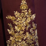 Gold Embroidered Burgundy Prince Suit Gold Embroidered Burgundy Prince Suit