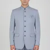 Pastel Blue Prince Coat Dark Beige Prince Coat