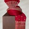 Red Embroidered Turban