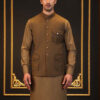 Traditional Olive Brown Waistcoat