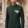 Emerald Green Prince Coat