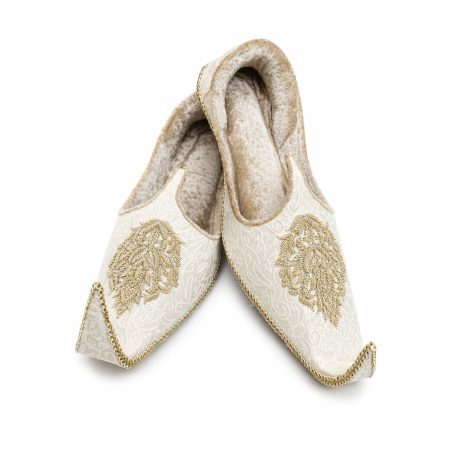 Handmade Golden Embroidered khussa Golden Embroidered Khussa
