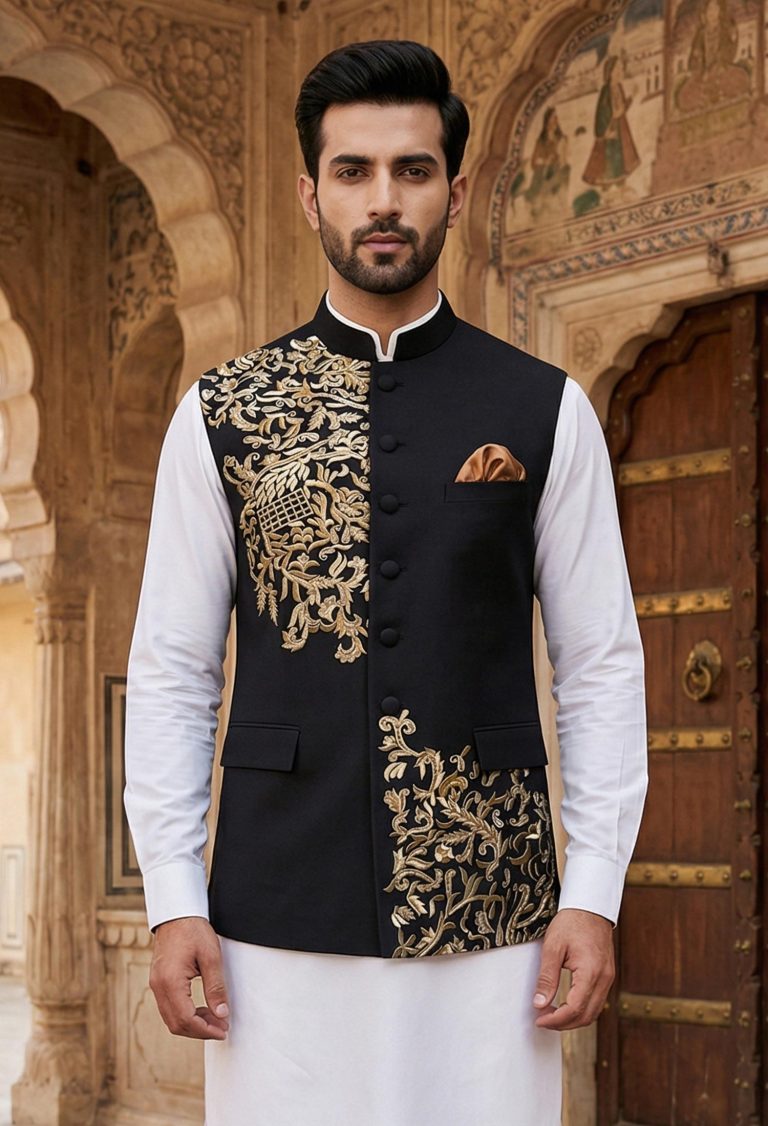 Black Embroidered Waistcoat Black Embroidered Waistcoat Black Embroidered Waistcoat Black Embroidered Waistcoat