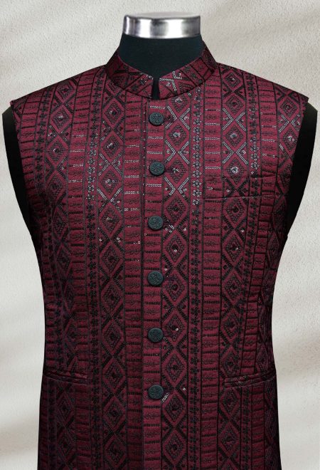 Deep Maroon Embroidered Waistcoat Deep Maroon Embroidered Waistcoat Deep Maroon Embroidered Waistcoat Deep Maroon Embroidered Waistcoat