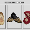 Match Your Wedding Outfit with Traditional Wedding Khussa for Men Pakistani Wedding Sherwani for Groom