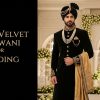 Where to Buy Black Velvet Sherwani Online for Wedding Pakistani Designer Sherwani for Groom
