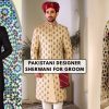 Pakistani Designer Sherwani for Groom: Custom Tailoring vs Ready-to-Wear Black Velvet Sherwani