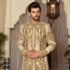Get a Wedding Royal Prince Suit for Men Online Pakistani Designer Waistcoats