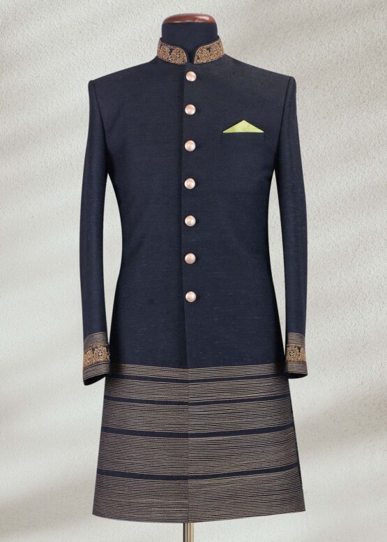 Ready-to-Wear Indo Western Sherwani for Groom You Can Choose Indo Western Sherwani
