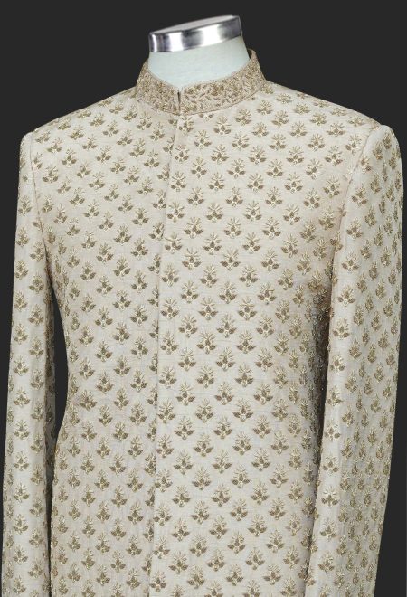 Light Beige Embroidered Sherwani Light Beige Embroidered Sherwani Light Beige Embroidered Sherwani Light Beige Embroidered Sherwani