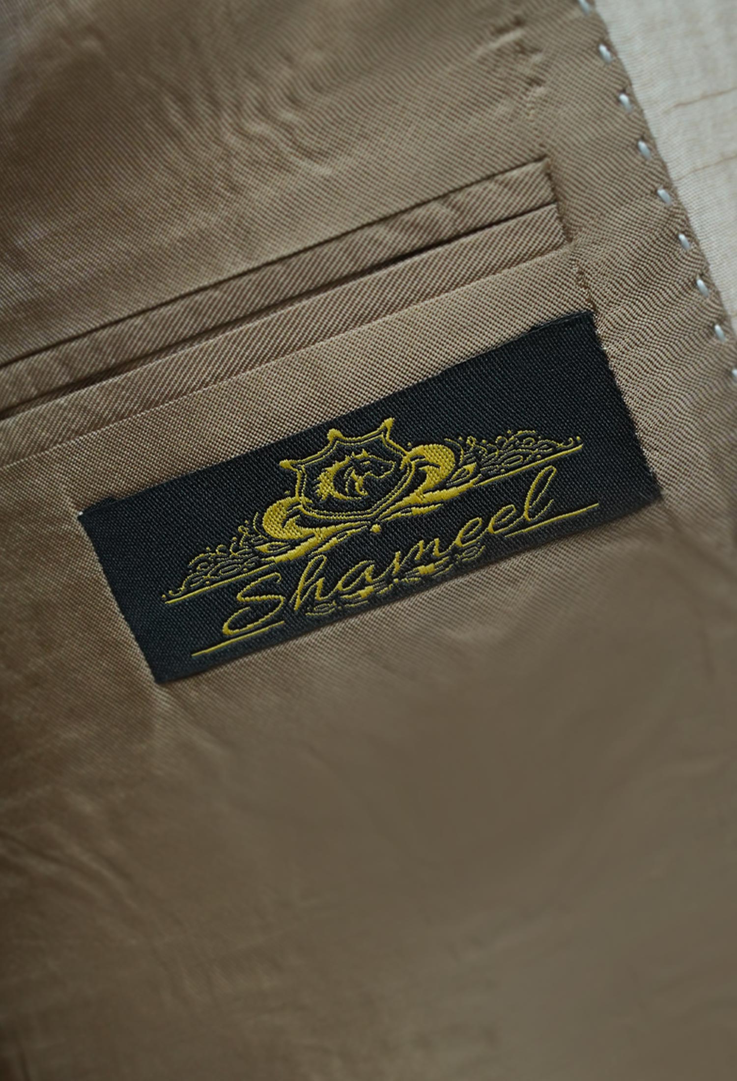 05-Sk-Social Light Beige Embroidered Sherwani Light Beige Embroidered Sherwani