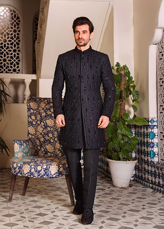 Get a Short Sherwani for Men: Different Designs & Styles Short Sherwani