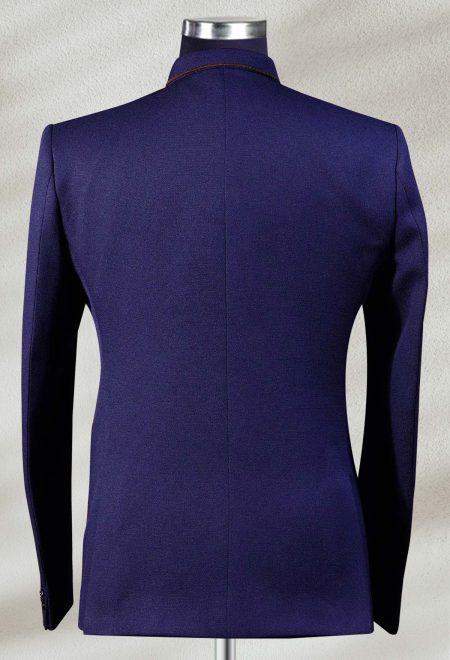 Blue Embroidered Prince Coat for Men Blue Embroidered Prince Coat for Men