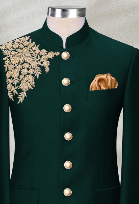 Dark Green Embroidery Prince Suit Dark Green Embroidery Prince Suit Dark Green Embroidery Prince Suit Dark Green Embroidery Prince Suit
