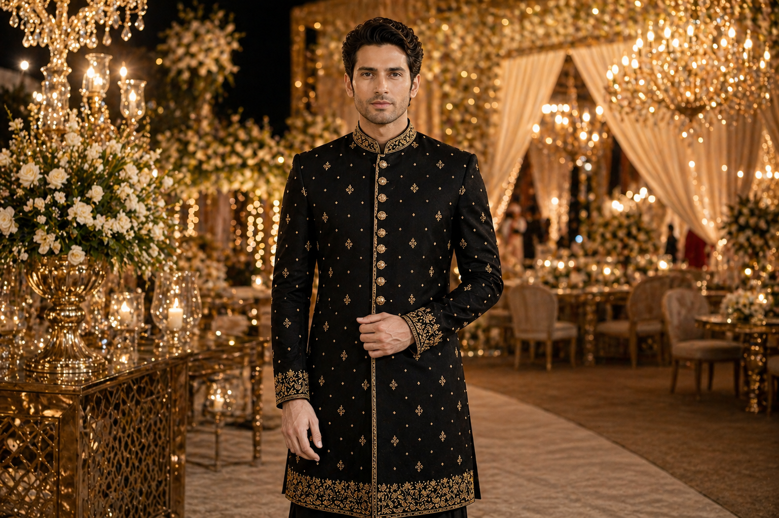 Sherwani Buying Guide: How to Choose the Perfect Sherwani for Your Wedding Sherwani Buying Guide