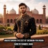Cost of Sherwani for Groom