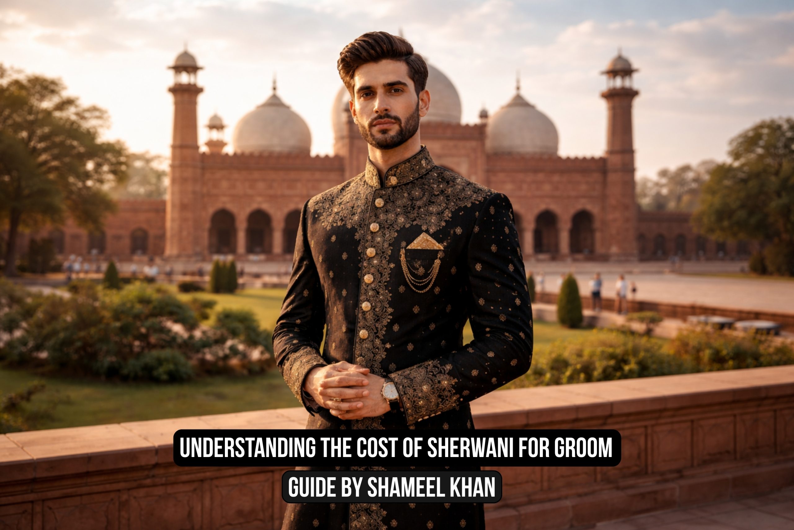 Cost of Sherwani for Groom