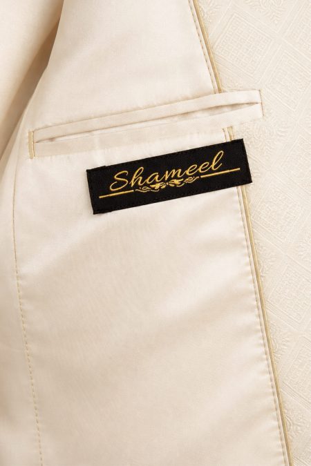 Custom Made Off White Textured Sherwani for Men Off White Textured Sherwani for Men