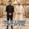 Prince Coat vs Sherwani