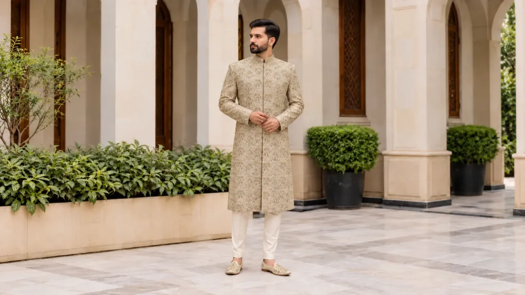 Sherwani Buying Guide: How to Choose the Perfect Sherwani for Your Wedding Sherwani Buying Guide